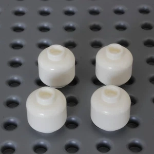 LEGO® 3626 362601 Figurenkopf weiß 4 Stück NEUWARE - Bild 1 von 1