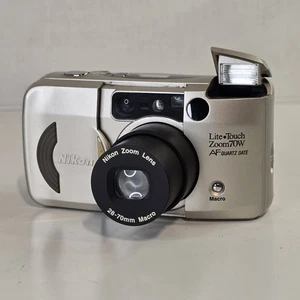 Nikon Lite Touch Zoom 70W 28-70mm Macro Lens 35mm Point & Shoot Film Camera - Picture 1 of 11