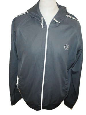 Chaqueta con capucha Fred Perry para hombre aprox. talla XL logotipo en la ma... - Imagen 1 de 4
