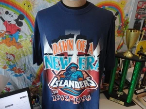 Camiseta de hockey vintage New York Islanders Fisherman 1996 NHL talla XL - Imagen 1 de 5