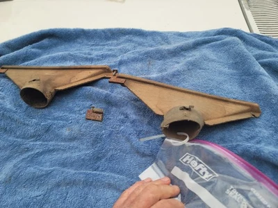 1961 1962 1963 1964 1965  1967 Ford Econoline Van Defrost Ducts For Heater Dash - Image 1 of 4