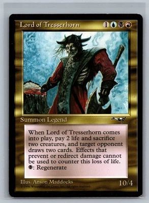 Magic The Gathering Alliances Lord of Tresserhorn MTG TCG CCG - Image 1 of 2