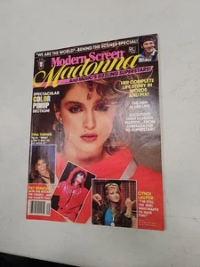 1985 MODERN SCREEN MAGAZINE MADONNA SPECIAL ISSUE WE ARE THE WORLD, TINA, PAT - Bild 1 von 12