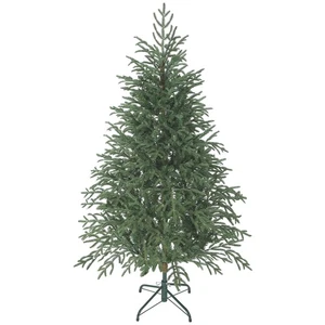 HOMCOM 5 ft Christmas Tree, Full Spruce Xmas Tree, Easy Assembly - Picture 1 of 11