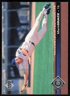 1997 Upper Deck  #35 Mark Grace   - FREE SHIP - Image 1 of 2