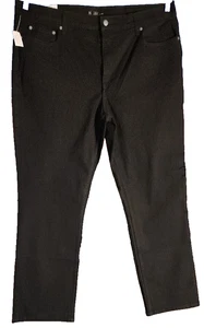 NWT Member’s Mark Men’s 42x32 Black Straight Fit Premium Stretch Denim Jeans - Picture 1 of 8