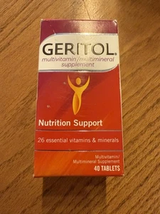 Geritol Integratore Multivitaminico e Multiminerale ad Alta Potenza - 40 Compresse - Foto 1 di 2