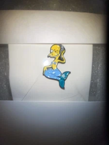Mr Burns Enamel Pin Badge Simpsons Mermaid / Merman Pin Simpson’s - Picture 1 of 1