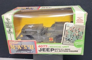 Jeep unidad médica Tristar 1982 MASH 4077 RARO para figura de acción de 3,75" sin usar, en caja - Imagen 1 de 16