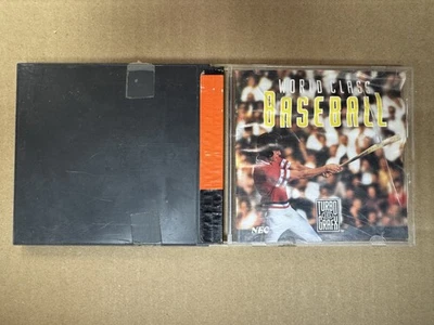World Class Baseball for Turbo Grafx 16  Complete In Case Great Shape TurboGrafx - Image 1 of 2