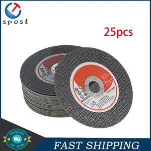 4" X 1/16" 5/8" Cut-Off Wheels Die Grinder Cutting Discs Cutting Wheel 25PC - Picture 1 of 7
