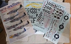 Lifelike Decals 32-020 - North American P-51 Mustang, Part 3, 1/32 scale decal - Photo 1 sur 1