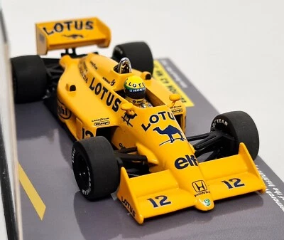 Minichamps 1/43 Lotus Renault 99T 1987 #12 15 Years F1 Edition Ayrton Senna  - Image 1 of 4