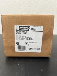 New In Box - Hubbell 530R9W Pin & Sleeve 30A 4P 5W 120/208V - Picture 1 of 7