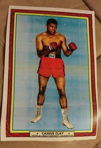 1968 Boxing International Magazin Pin Up Serie Poster Cassius Clay - Bild 1 von 1