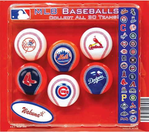 6 MLB Baseball Cake Cupcake Toppers Party Favors Birthday Decorations Supplies Cover