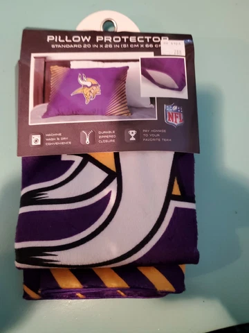 Minnesota Vikings Pillow Protector New W/ free shipping order more to save more Cover