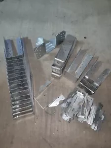 48x Huge Lot Of Simpson Joints, Hangers, And Brackets - Picture 1 of 1