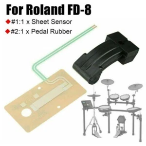 Para Roland Drum FD-8 Hi Hat Piezas Nueva Hoja Sensor Actuador Pedal Goma Actualización - Imagen 1 de 14