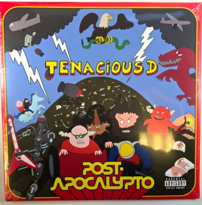 Tenacious D Post-Apocalypto LP Album vinyl record 2018 hard rock on Columbia - Image 1 of 4