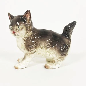 Vintage Porzellan Katze Kätzchen Katze Figur, 5" Japan Imports CN - Bild 1 von 6