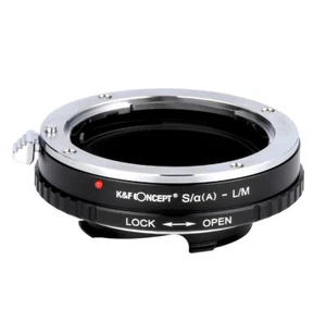 K&F Concept Adapter mount for Sony Alpha Minolta Lens to Leica M L/M camera - Picture 1 of 5