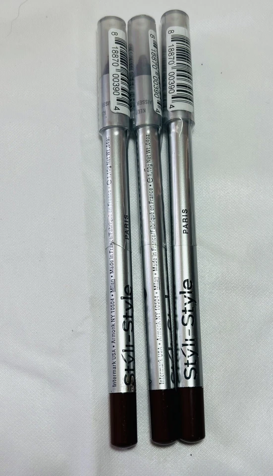 Styli-Style Brow Liner 24, 603 Auburn Waterproof Lot of 3 - Image 1 of 1