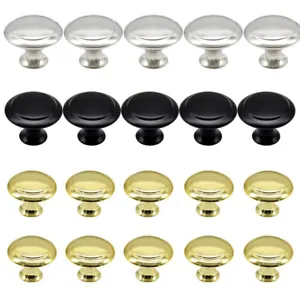 1-60PCS Stainless Steel Door Knobs Cabinet Handles For Cupboard Drawer Kitchen - Picture 1 of 13