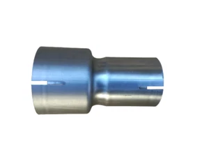 Tubo manicotto adattatore connettore femmina femmina marmitta scarico INOX - Picture 1 of 1
