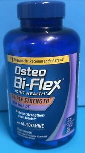 OSTEO BI-FLEX Triple Strength 200 Tablets WITH Glucosamine MSM D3 EXP 08/2025