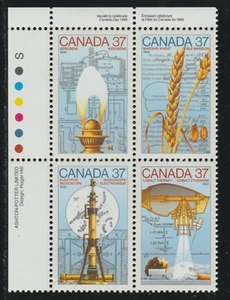 1988 Canada SC# 1209a UL - Canada Day - Plate Block M-NH Lot # 3198a - Picture 1 of 1
