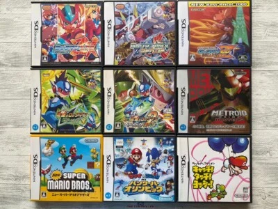 Nintendo DS Rockman & Metroid & Mario Bros & Vancouver Olympic Catch Touch Yossi - Image 1 of 4