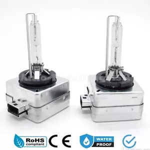 VOLVO V40 2012-2018 Pair D3S Bulbs Xenon Hid 35W Cold White 6000K Low Beam - Picture 1 of 10