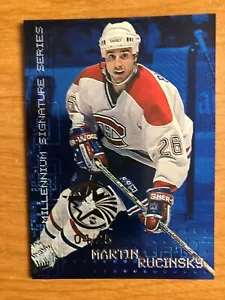1999/2000 BAP Millennium All Star Expo Martin Rucinsky Montreal Canadiens 04/25 - Picture 1 of 1