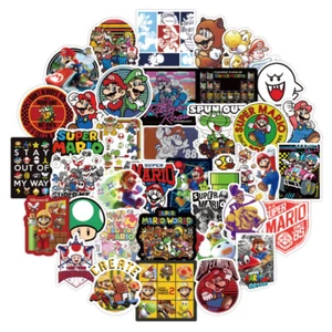 100 pz adesivo videogiochi vinile bomba bagaglio laptop skateboard giocattolo confezione decalcomanie - Foto 1 di 11
