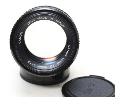 Objetivo de enfoque manual Canon FD 50mm f/1.2 Foto 1 de 4