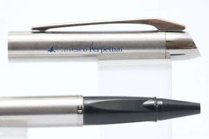 Vintage Inoxcrom Brushed Steel Rollerball Pen, CT (New Refill Fitted) - Picture 1 of 4