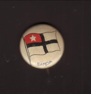 Pin bandera vintage de Samoa - Imagen 1 de 1