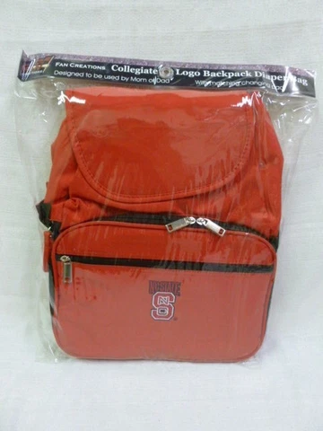 Fan Creations NC State Wolf Pack Logo Diaper Bag with Changing Pad *GREAT GIFT* Cover