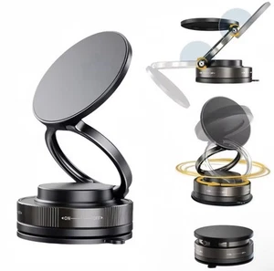 360° Magnetic Car Phone Holder – MagSafe Compatible | Foldable and Strong Grip - Picture 1 of 11