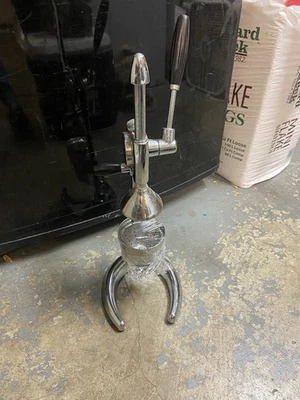 Orange X Juicer Commercial Cast Iron Stainless Steel 18/10 Model No 317 - Image 1 of 2