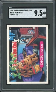 Topps Garbage Pail Kids 14th Series #563B Dick Tater Os14 SGC 9.5 MINT + Not PSA - Bild 1 von 3