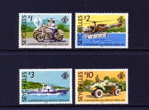 Seychelles  MH   653-56   Defence Forces   SE022 - Picture 1 of 1