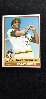 1976 Topps Dave Winfield #160 San Diego Padres HOF EX - Image 1 of 2
