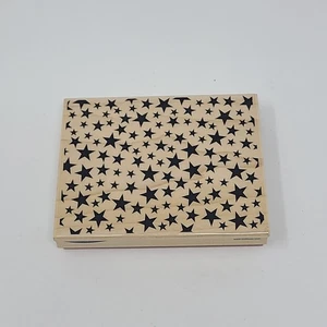 Stampabilities Star Background Rubber Stamp Brand New Card Making Scrapbooking - Bild 1 von 4