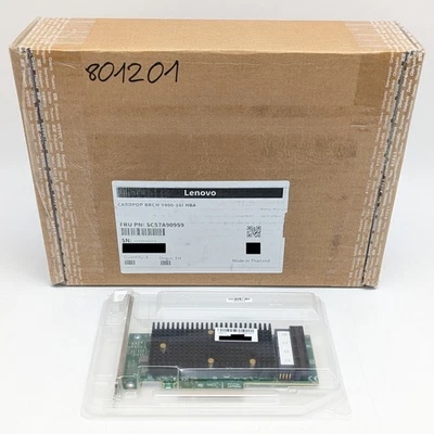 Lenovo Cardbop BRCM 9400-16i Internal SAS HBAs P24 12Gbps 16-Port - Image 1 of 4