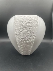 SELTENE ROSENTHAL PORZELLAN WEISSE VASE KLASSIKER BLANC DE CHINE MADE IN GERMANY - Bild 1 von 7