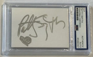 Auténtico autógrafo de cantante y compositor músico PSA corte firmado por Patty Smyth - Imagen 1 de 3