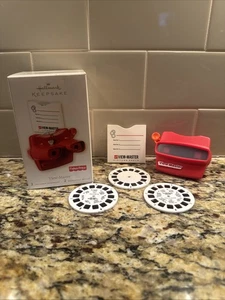 Hallmark Fisher Price View Master Keepsake Ornament 2008 w/ Real Working Slides - Picture 1 of 4