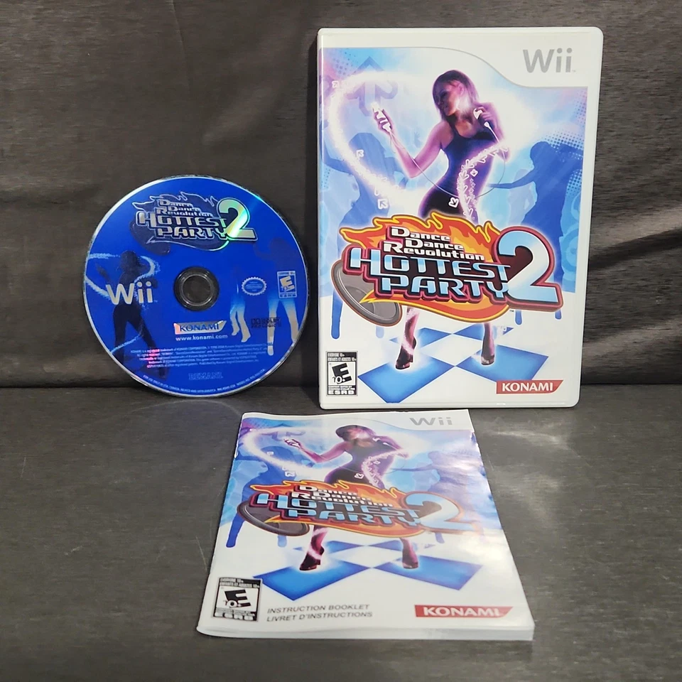 Dance Dance Revolution Hottest Party 2 Wii Videojuego Completo Konami Foto 1 de 1